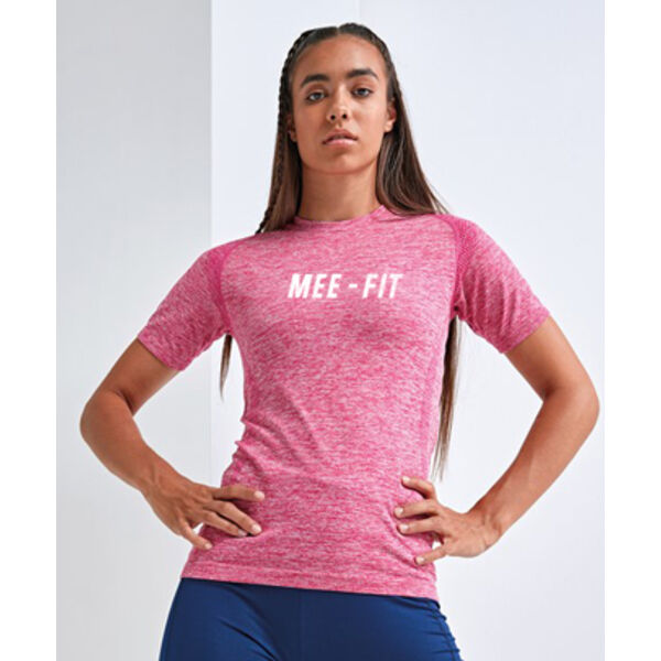 MeeFit  - Seamless '3D fit' multi-sport performance short sleeve top Thumbnail