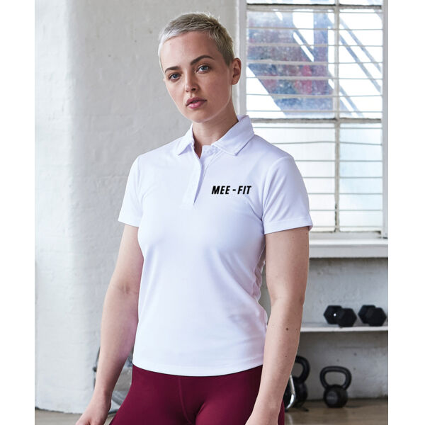 MeeFit  - Girlie Polo Shirt Thumbnail
